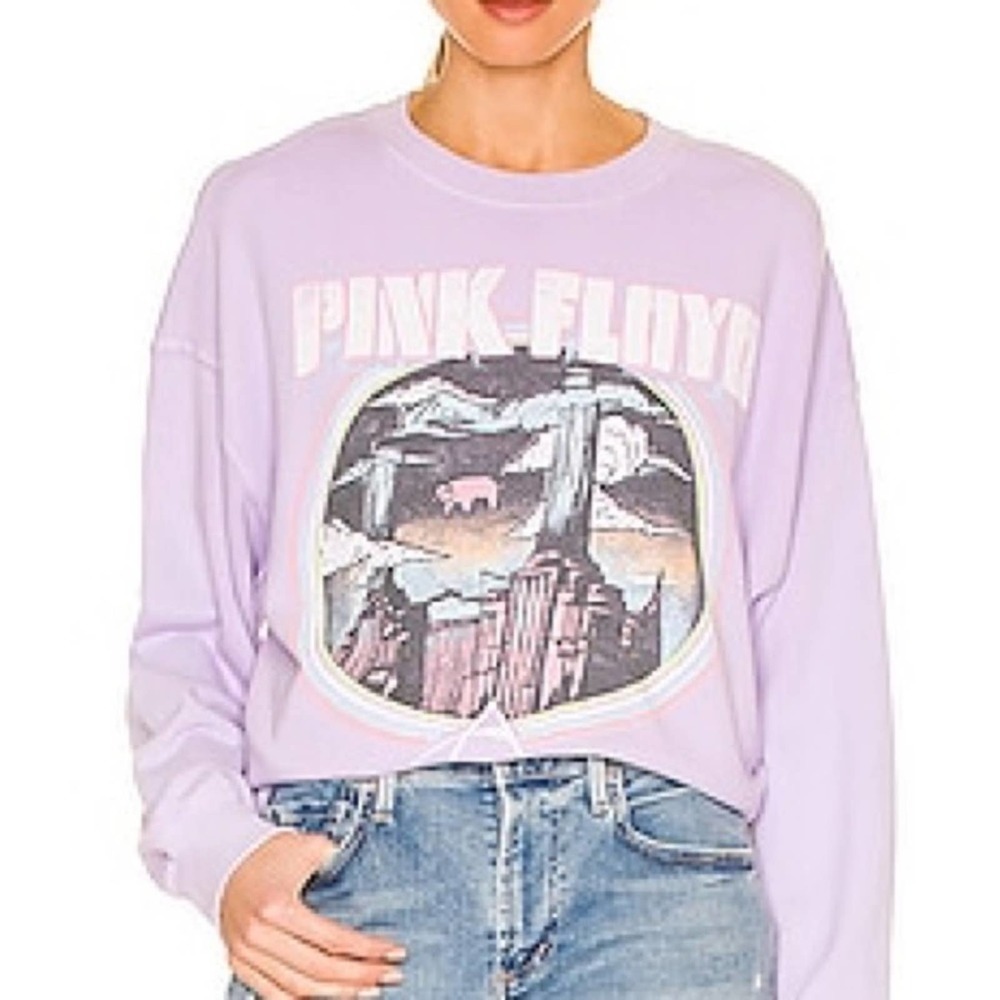 Daydreamer Pink Floyd Animals Tour '77 oversized Crewneck sweatshirt in Lilac